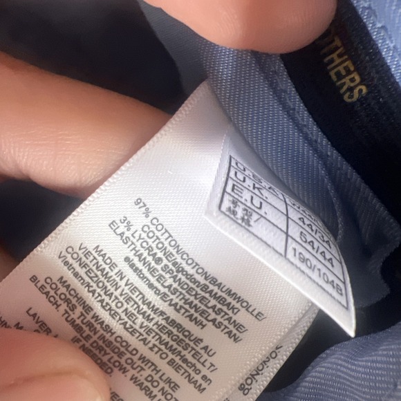 Brooks Brothers Lightweight Advantage Chino Pants Mens 44x34 Beige Tan - Picture 4 of 12